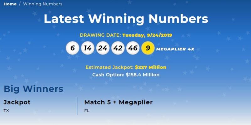 Texaner gewinnt Mega Millions Jackpot 