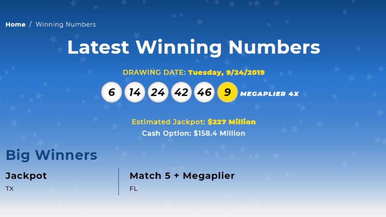 Texaner gewinnt Mega Millions Jackpot