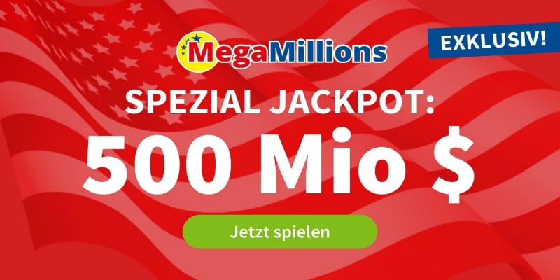 MegaMillions exklusiver Spezial-Jackpot