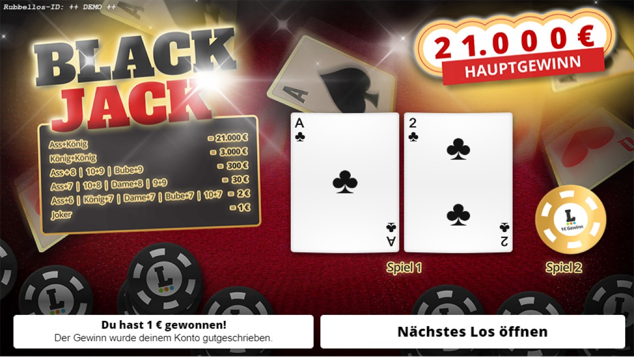 Black Jack Rubbellos