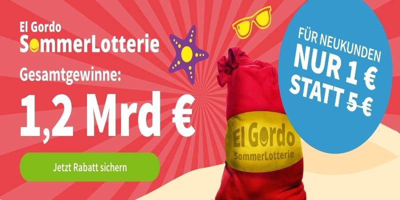 El Gordo Sommerlotterie Bonus