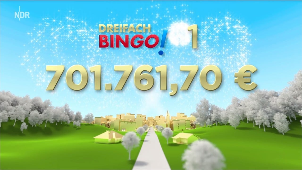 Umweltlotterie Bingo Jackpot