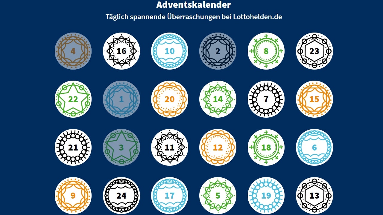 Lottohelden Adventskalender 2021